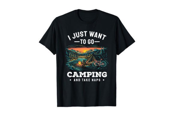 Download I'D Rather Be Camping.. T Shirt Design - T shirt Collection