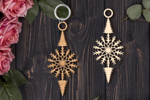 Download Christmas Keychain Laser Cut Svg - Premium Bundle